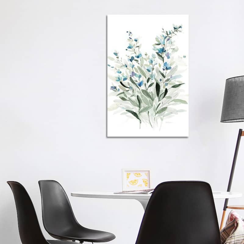iCanvas "Delicate Blue Botanical I" by Carol Robinson Canvas Print - 40x26x1.5