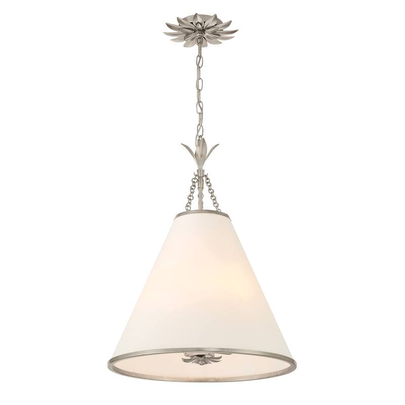 Crystorama Lighting Group 564 Broche 4 Light 18" Wide Pendant with