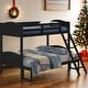 preview thumbnail 2 of 6, Wooden Versatile Twin over Full Bunk Bed with Arched Headboard