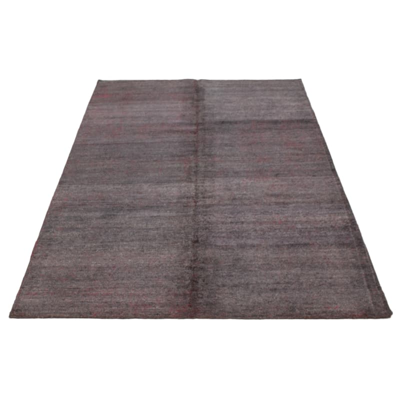 ECARPETGALLERY Hand-knotted Loreto Grey Silk Rug - 9'7 x 14'11