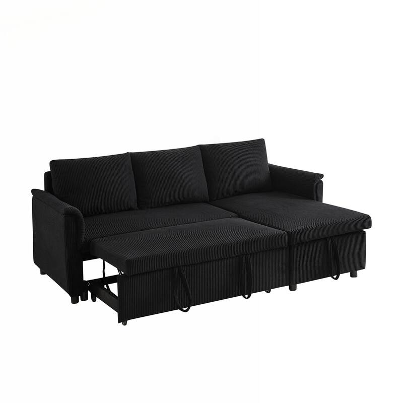 Versatile Convertible Sectional Sofa with Storage and Adjustable Backrest for Ultimate Comfort