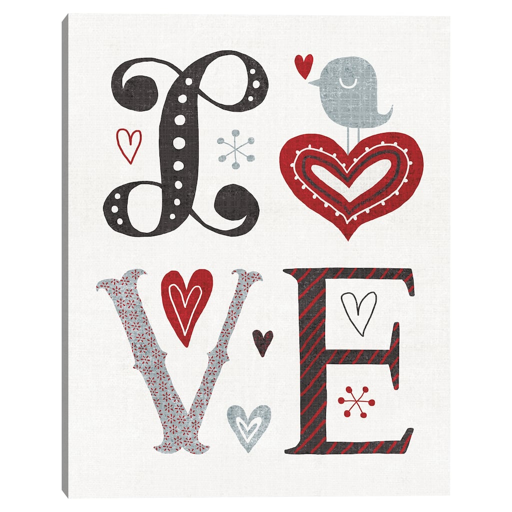 Love Letters 2 Canvas Art Print
