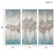 preview thumbnail 2 of 18, Madison Park Luminous Heavily Embellished 3-piece Canvas Wall Art Set