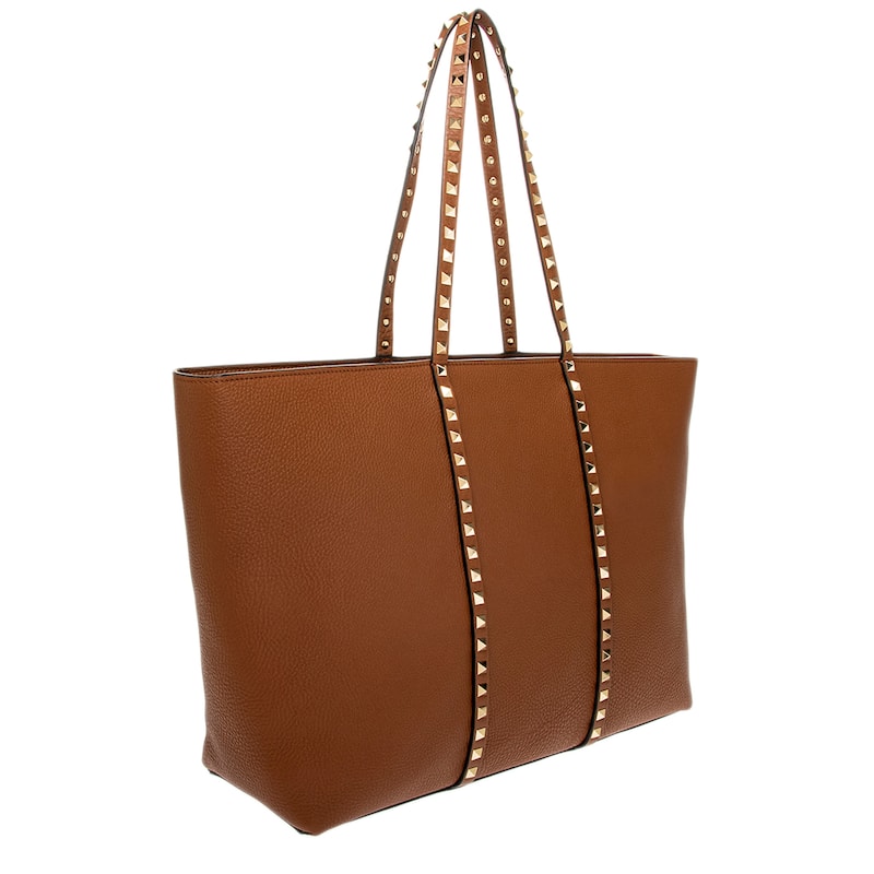 Valentino Rockstud Grainy Tote