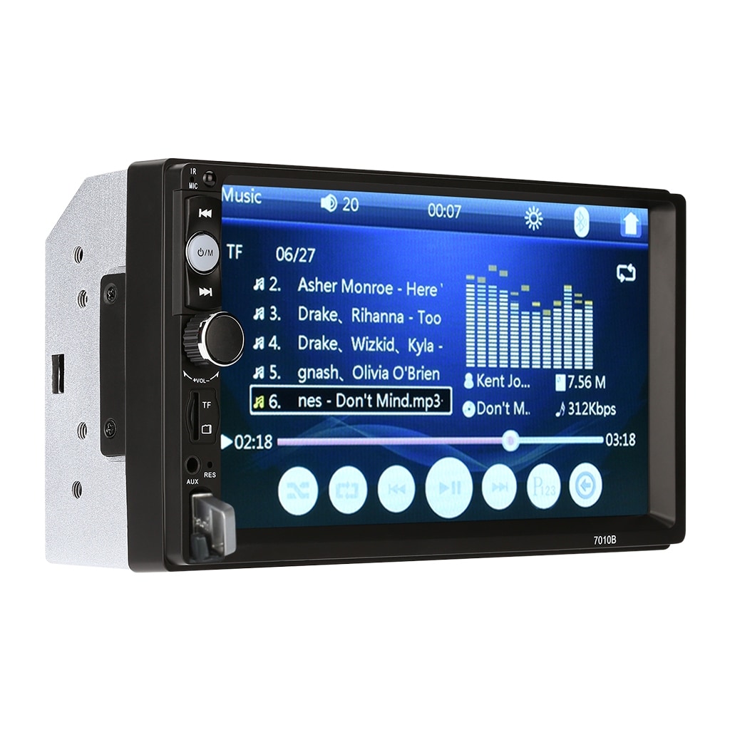 7 Double Din Car Stereo Audio MP5 Player/USB/FM/SD Multimedia