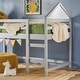 preview thumbnail 23 of 31, Walker Edison Wood Low Loft Bed