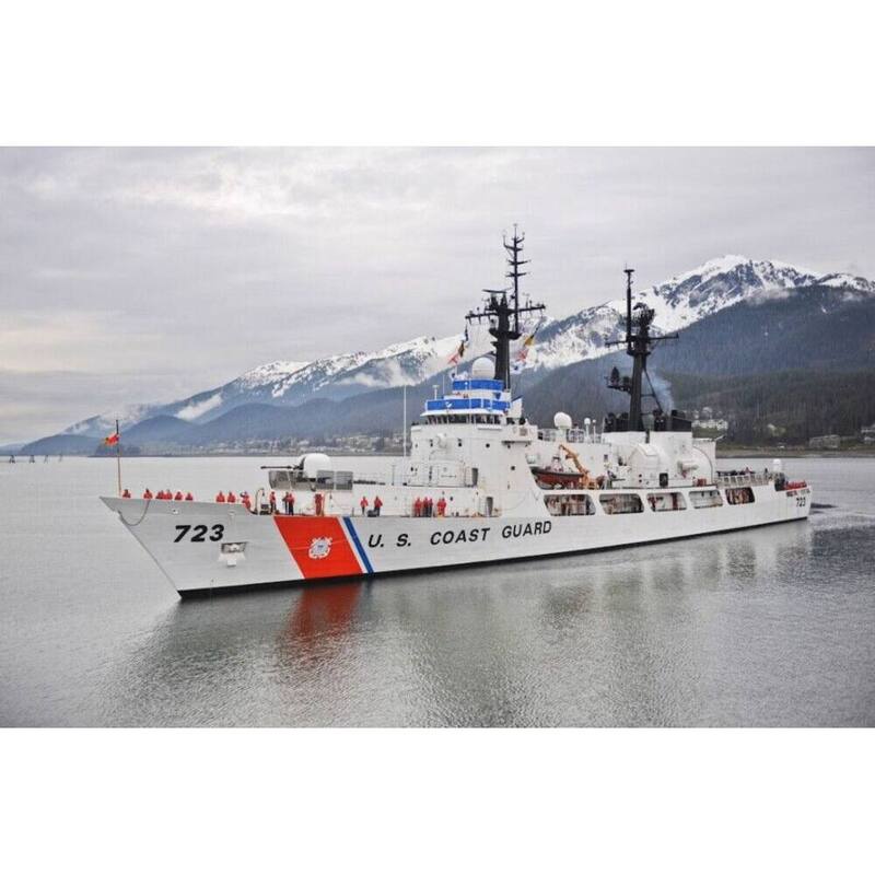 USCGC Rush WHEC-723 30 Inches L Ship Model
