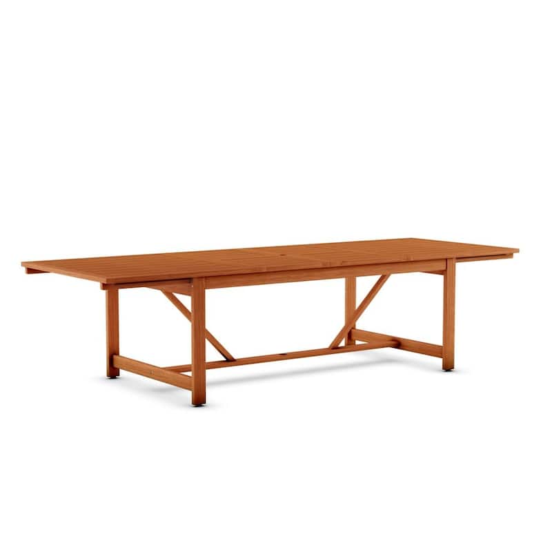 Amazonia Valerie 11pc FSC Certified Wood Outdoor Patio Dining Set - 11 Piece