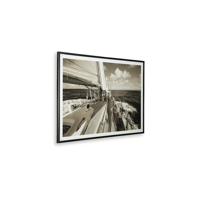 Signature Design by Ashley Arlanford Gray/White Wall Art