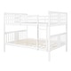 preview thumbnail 22 of 23, Twin Over Full Bunk Bed, Converted into 2 Beds, Solid Wood Bunkbeds Bedframe with Safety Rail and Ladder, for Kids/Teens Bedroom