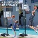 preview thumbnail 6 of 6, Outdoor Portable Basketball Rack,Suitable For Children And Adults