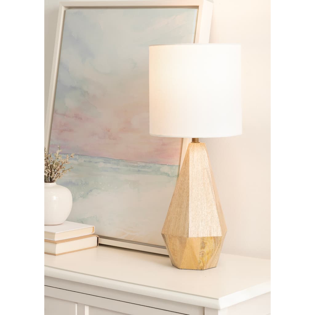 Kate and Laurel Marcedes Table Lamp - 8x8x20