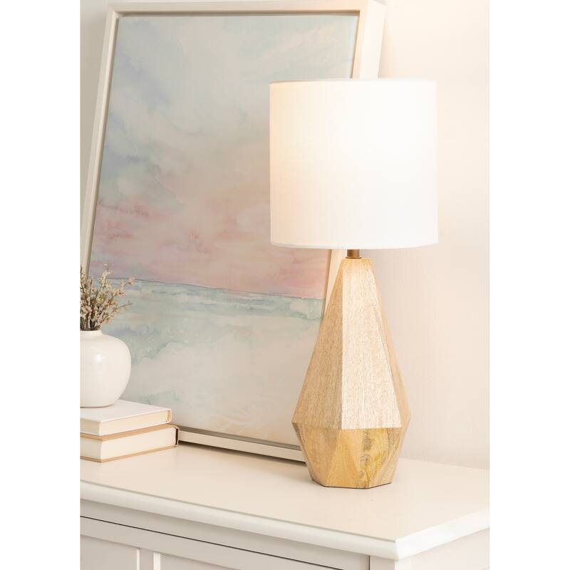 Kate and Laurel Marcedes Table Lamp - 8x8x20