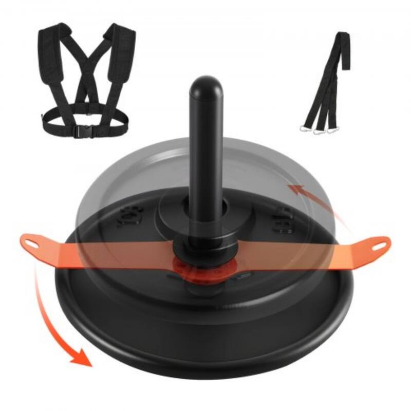 Adjustable Weight Power Pull Push Sled and Explosive Power Training for Gym or Turf Use - 22.1” x 18.1” x 16.1”