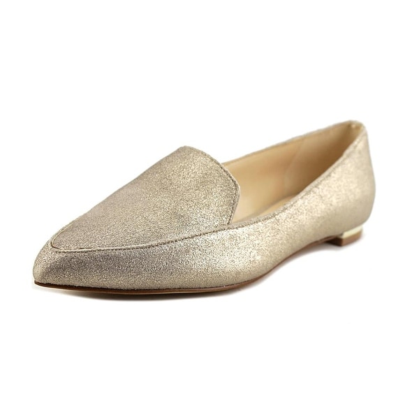 nine west metallic flats