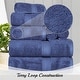 preview thumbnail 171 of 198, Egyptian Cotton 8 Piece Ultra Plush Solid Towel Set by Miranda Haus