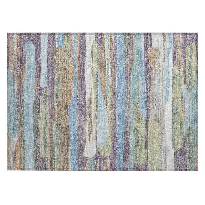 Machine Washable Indoor/ Outdoor Casual Merriam Chantille Rug