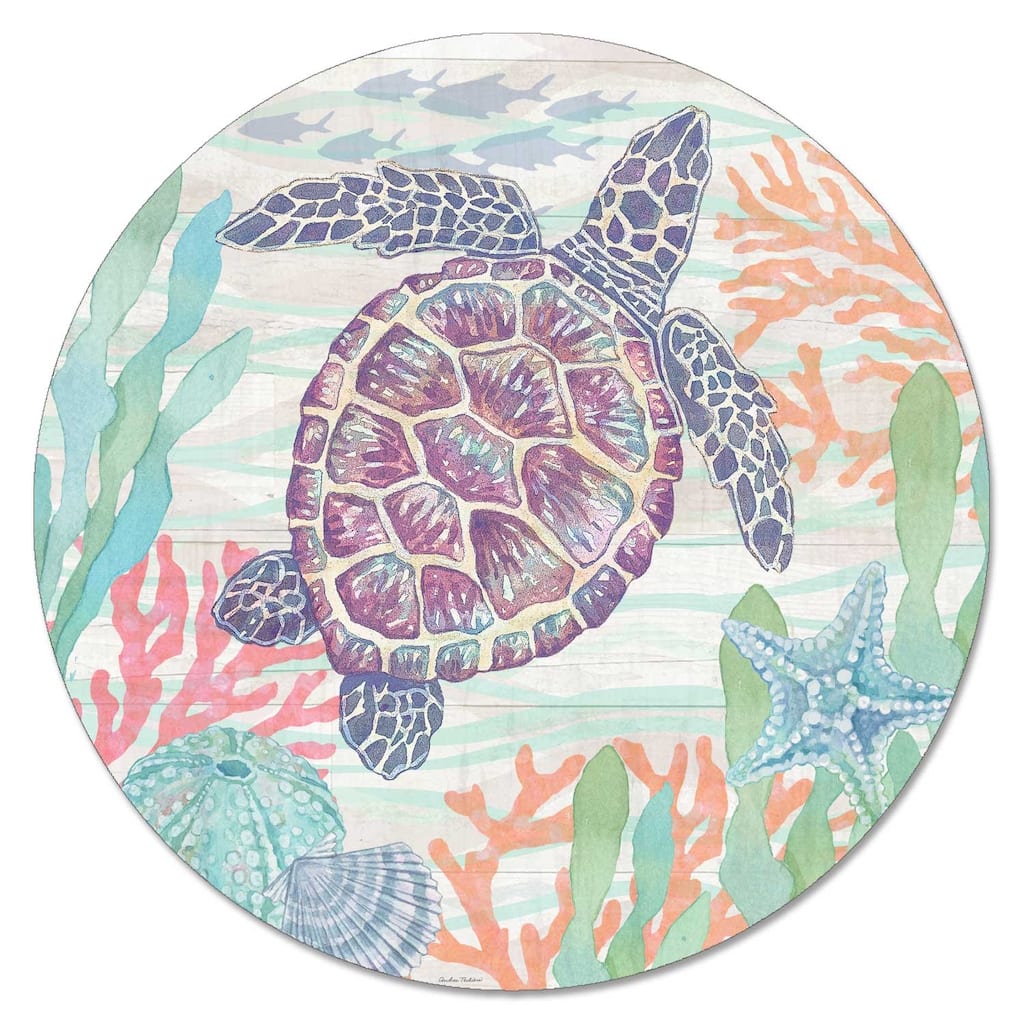 Glass Lazy Susan - Salt & Sea - 13x.054