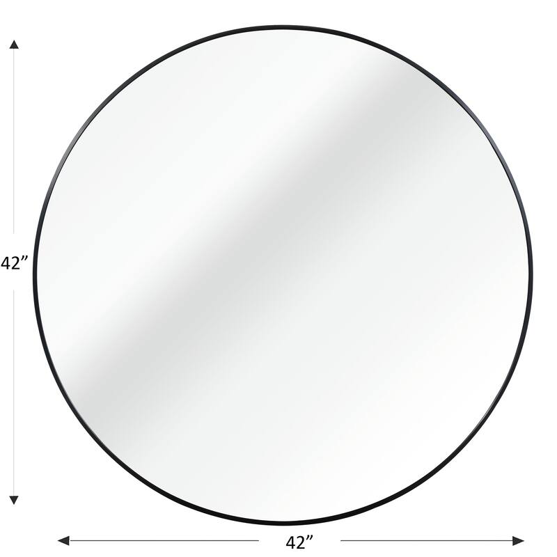 Inch Silver Metal Framed Rectangular Bathrrom Mirror for Wall.