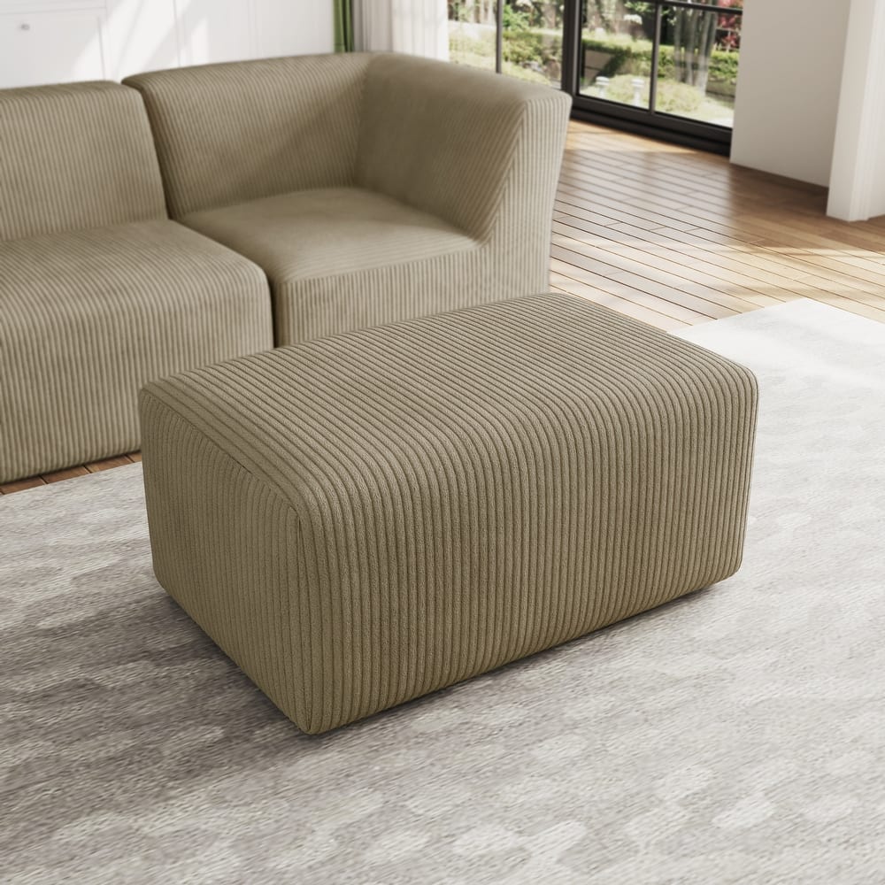 DREAMSIDEA Rectangular Oversized Accent Ottoman