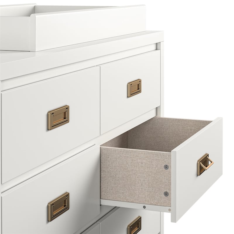 Little Seeds Monarch Hill Haven 6 Drawer Changing Dresser - N/A