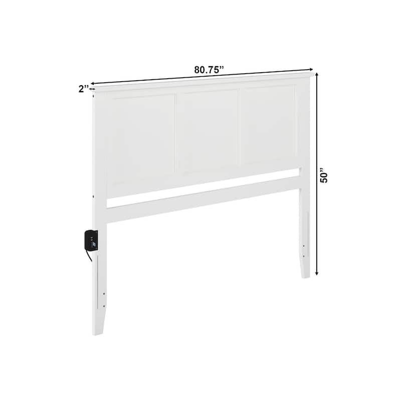 Madison Headboard with Attachable Charger