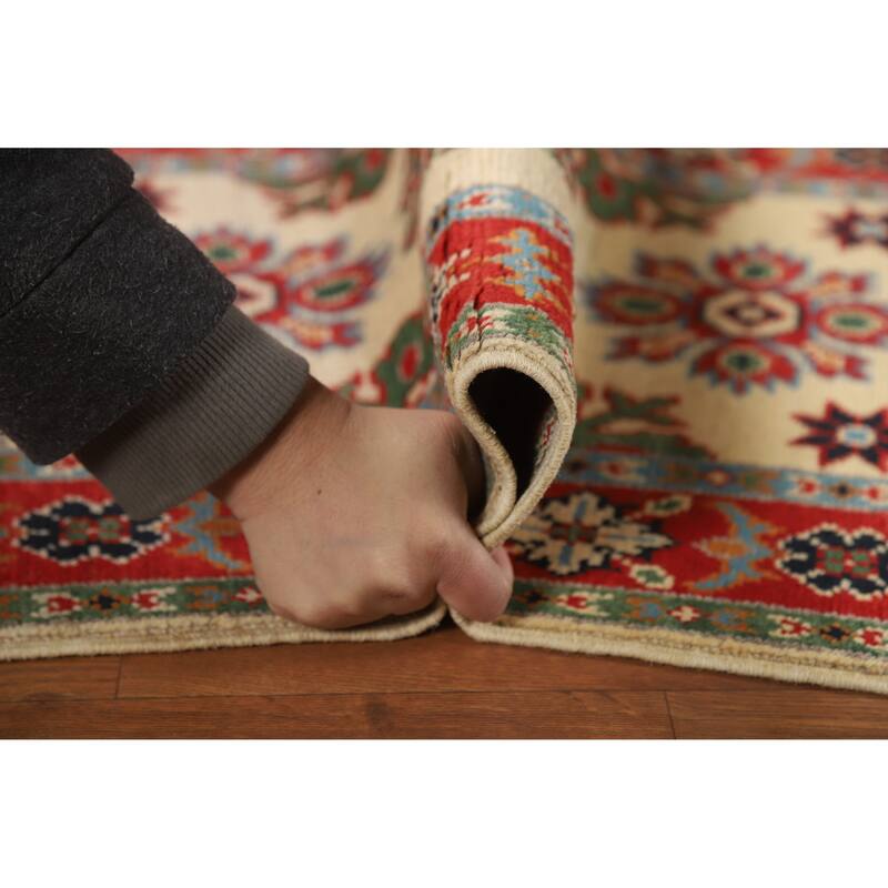 Traditional Kazak Oriental Foyer Rug Handmade Bedroom Wool Carpet - 2'0"x 3'0"