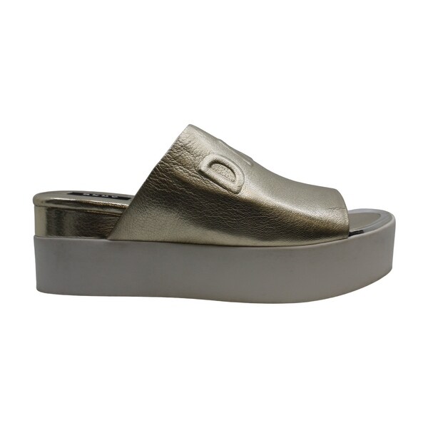 dkny platform sandals
