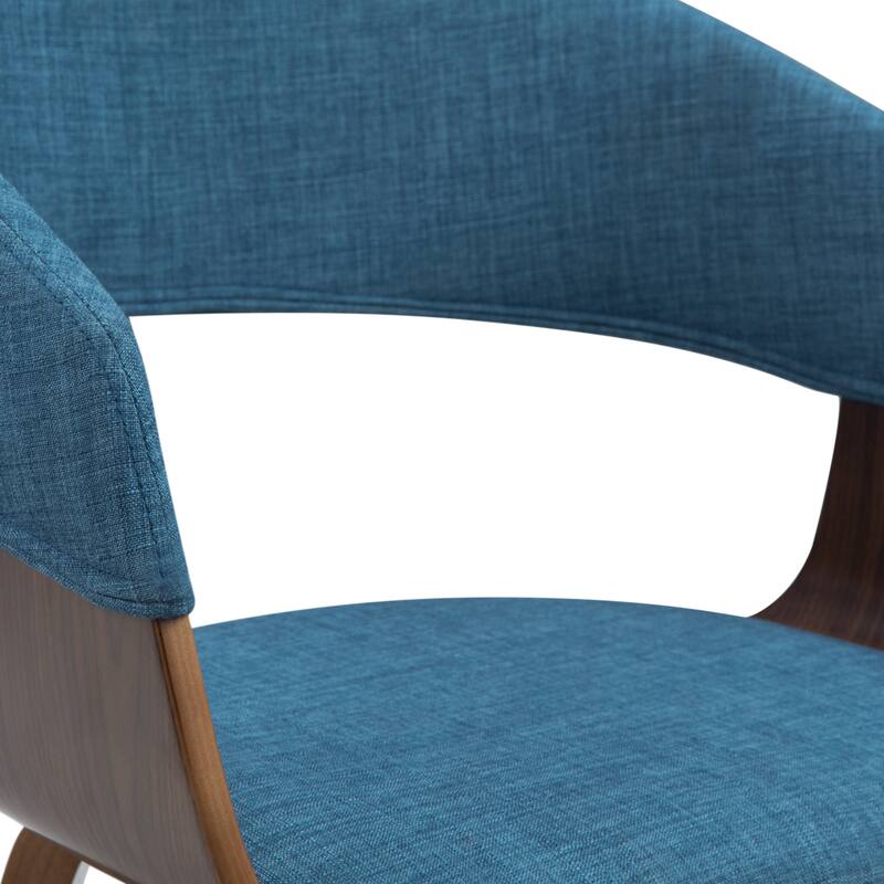 WYNDENHALL Calinda Mid Century Modern Bentwood Single Dining Chair - 20.5"w x 21.7"d x 30.9"h