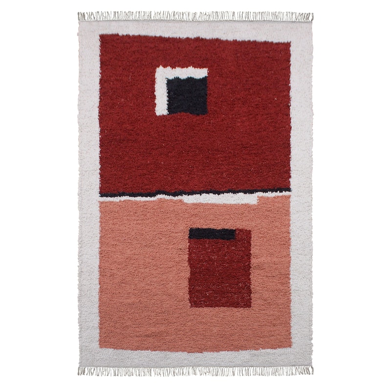 Echo Red Multicolor Rug