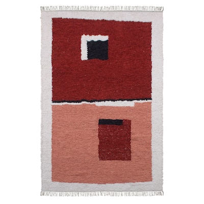 Echo Red Multicolor Rug