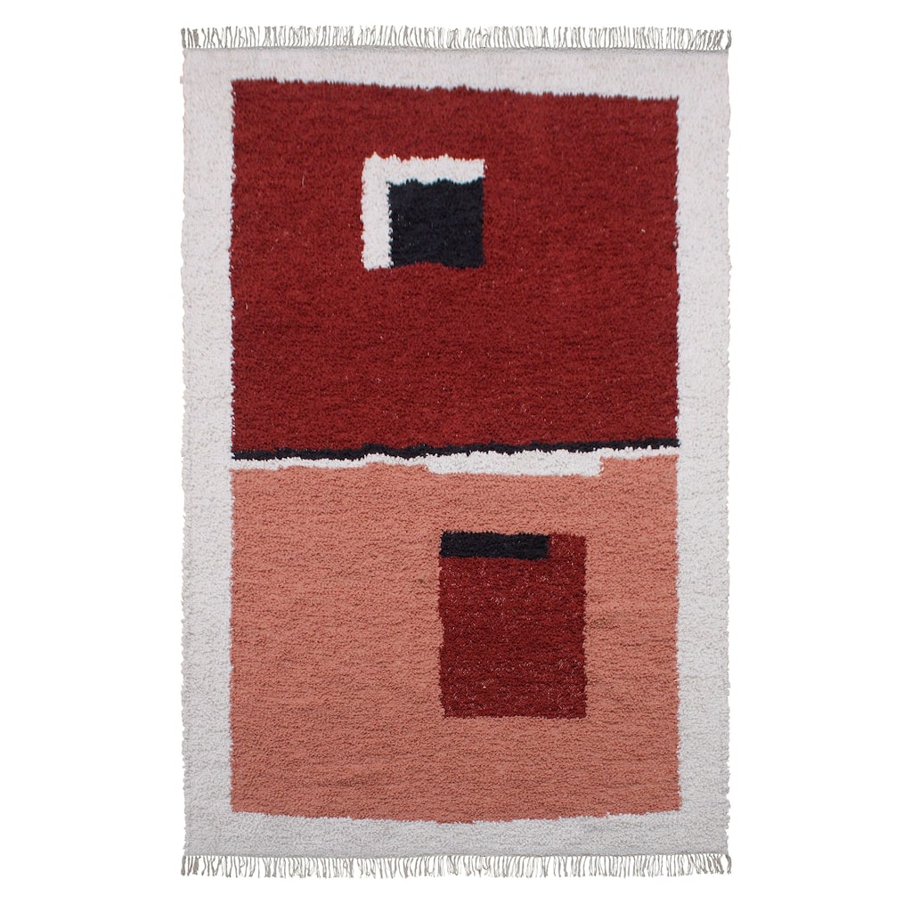Echo Red Multicolor Rug
