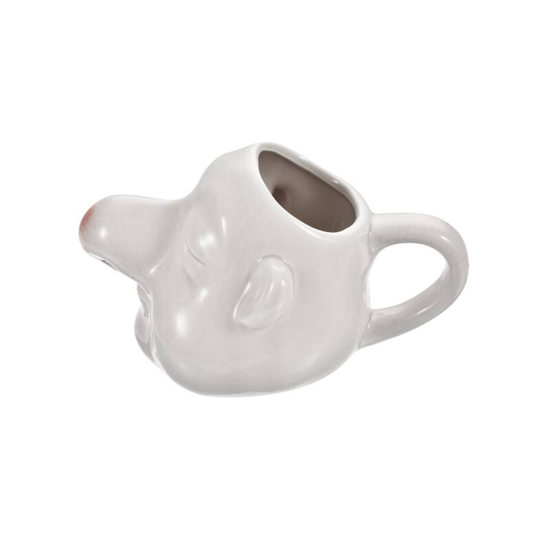 Egg Separator Cooking Gadgets Fun Snot Ceramic Egg Yolk Separator - White