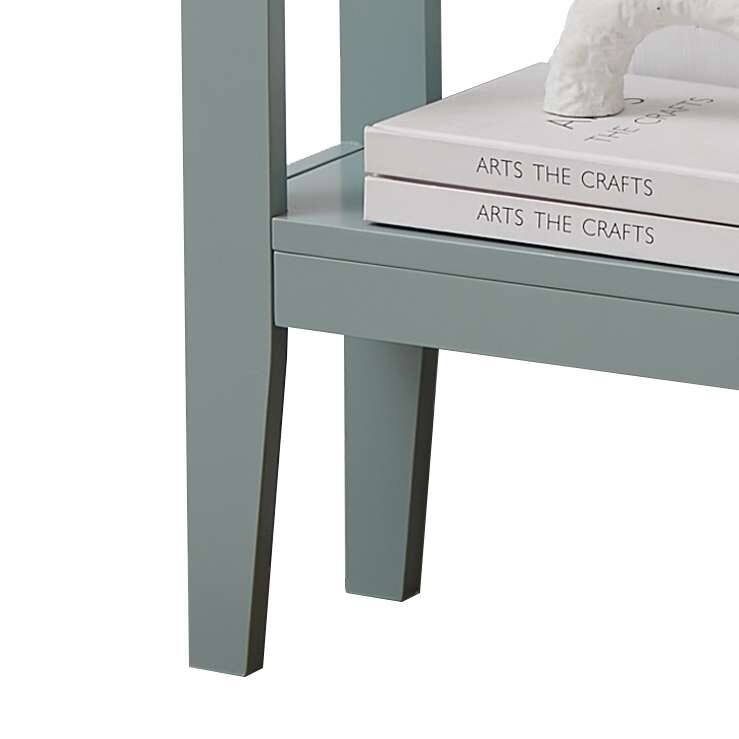 Console Entryway Console Table, (Ice Blue)
