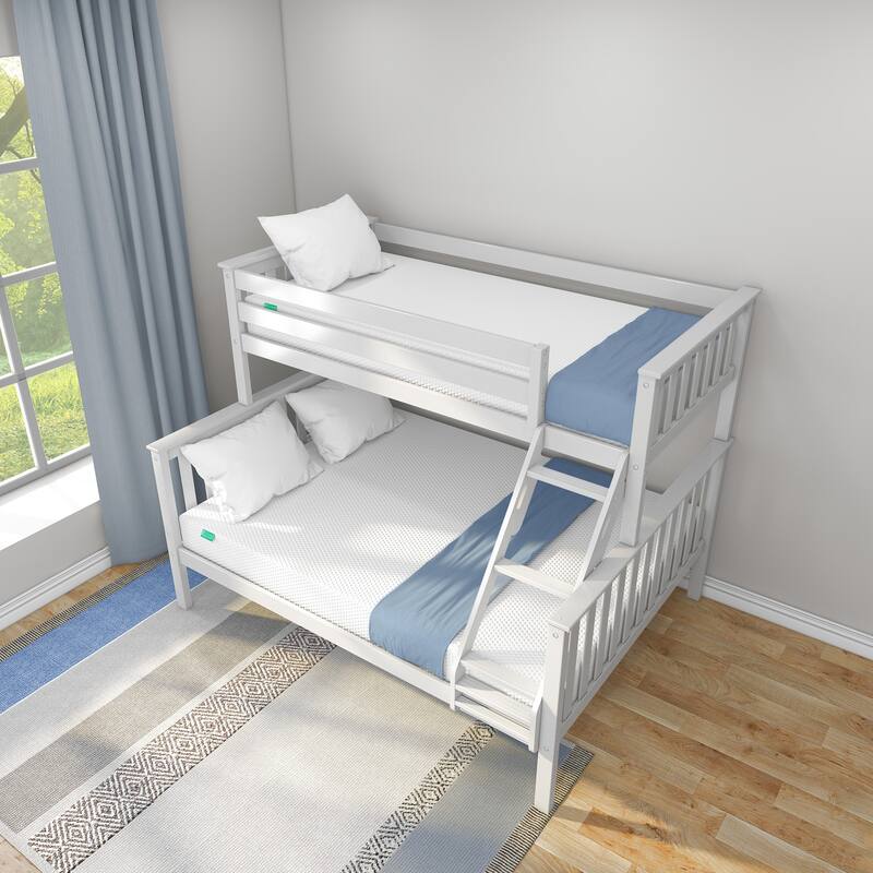 Max and Lily 8" Memory Foam Mattress Twin XL - Medium - White - Twin XL