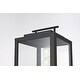 preview thumbnail 4 of 8, Desmond Outdoor Lawn Light in Black