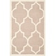 preview thumbnail 57 of 131, SAFAVIEH Handmade Cambridge Maybell Moroccan Trellis Wool Rug 2' x 3' - Beige/Ivory