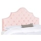 preview thumbnail 1 of 2, SAFAVIEH Arebelle Tufted Headboard Blush - King
