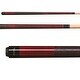 preview thumbnail 1 of 0, Caliber C3 Pool Cue 19oz - Red
