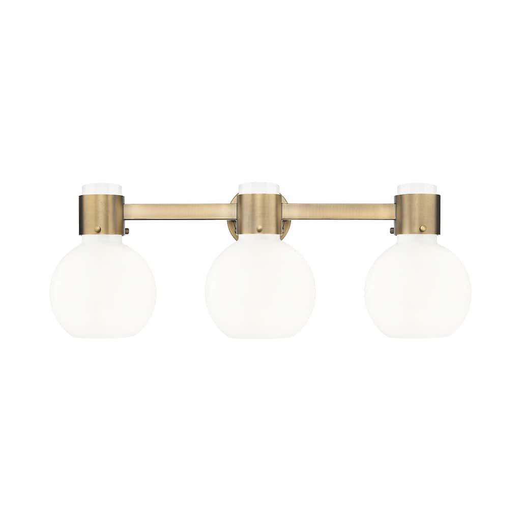 Innovations Lighting 464-3W-10-24 Lawton Sphere Vanity Lawton Sphere 3