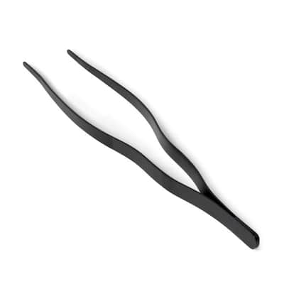 Rosendahl RÅ Kitchen Tweezer Tongs, Gun Metallic - H: 12.6"