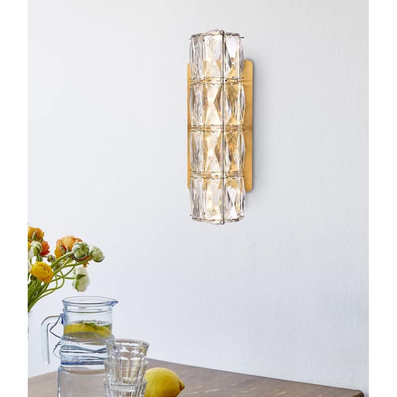 Elegant Lighting Valetta 4-11/16" Tall Integrated LED Wall Sconce