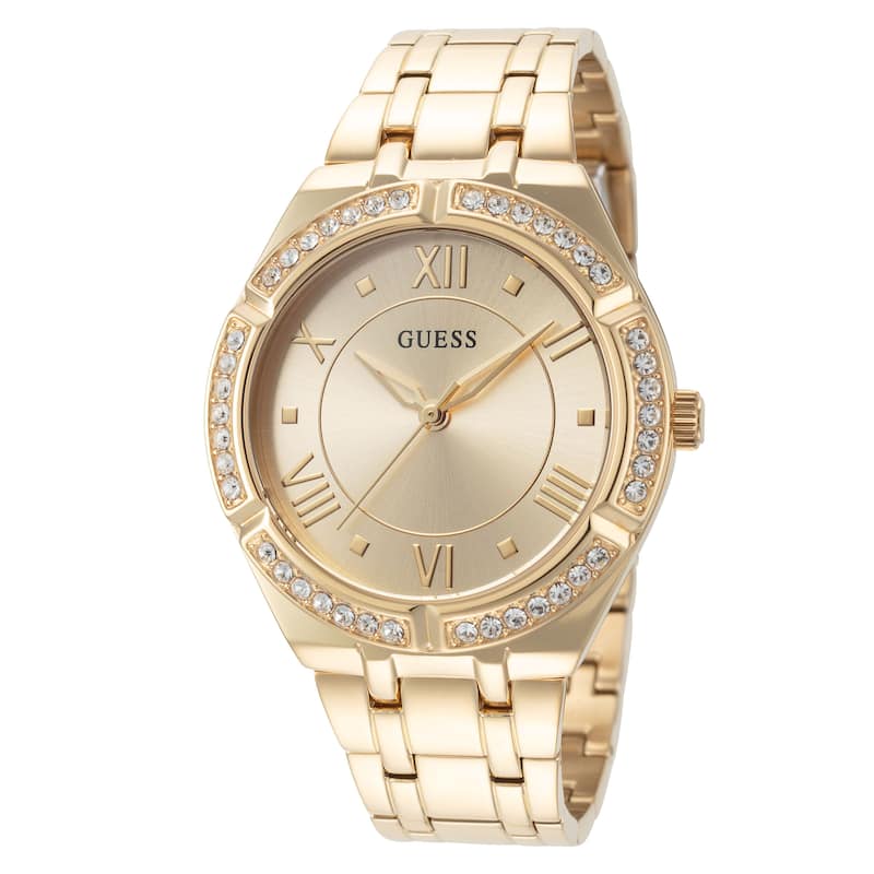 Guess Women's Cosmo 36mm Quartz Watch GW0033L2 - Gold-Tone - One Size