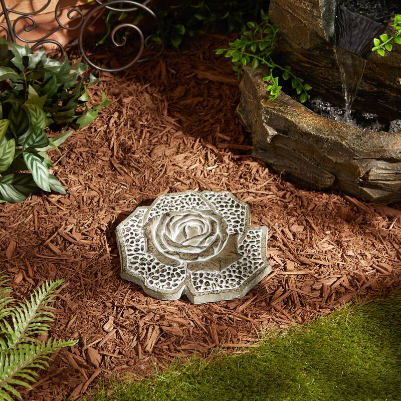 Sunflower Dot Flip Flop Stepping Stone