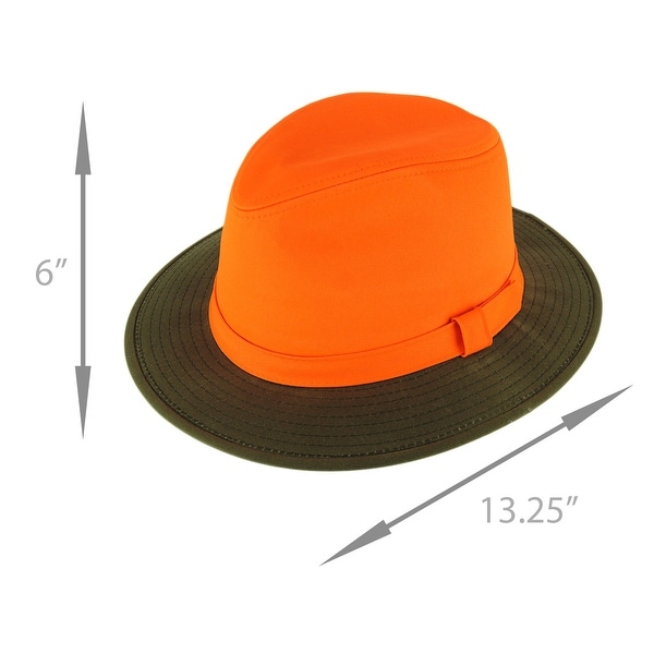 hunter orange boonie hat