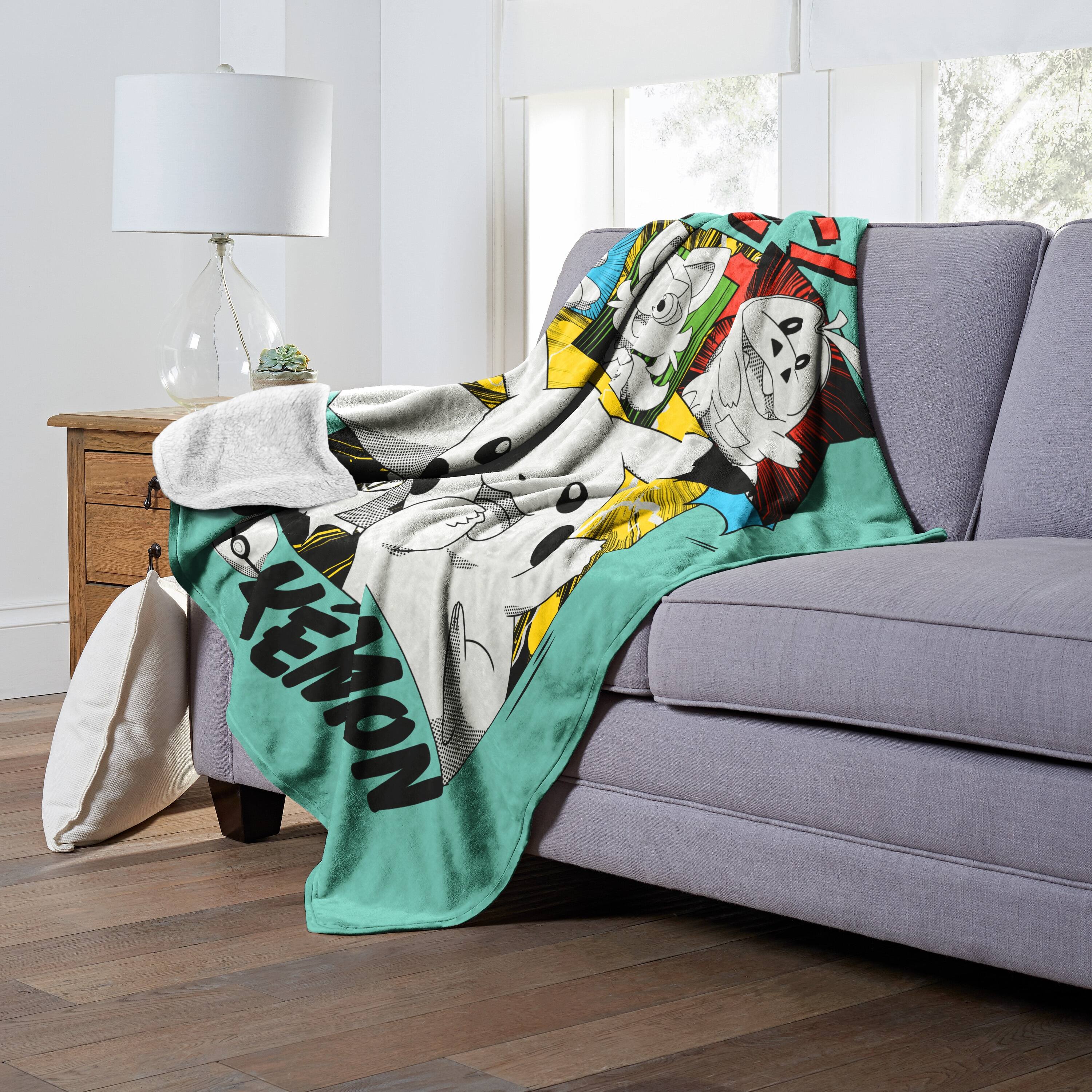 Pokemon Scarlet Starters Mink Sherpa Throw Bed Bath & Beyond 39613470