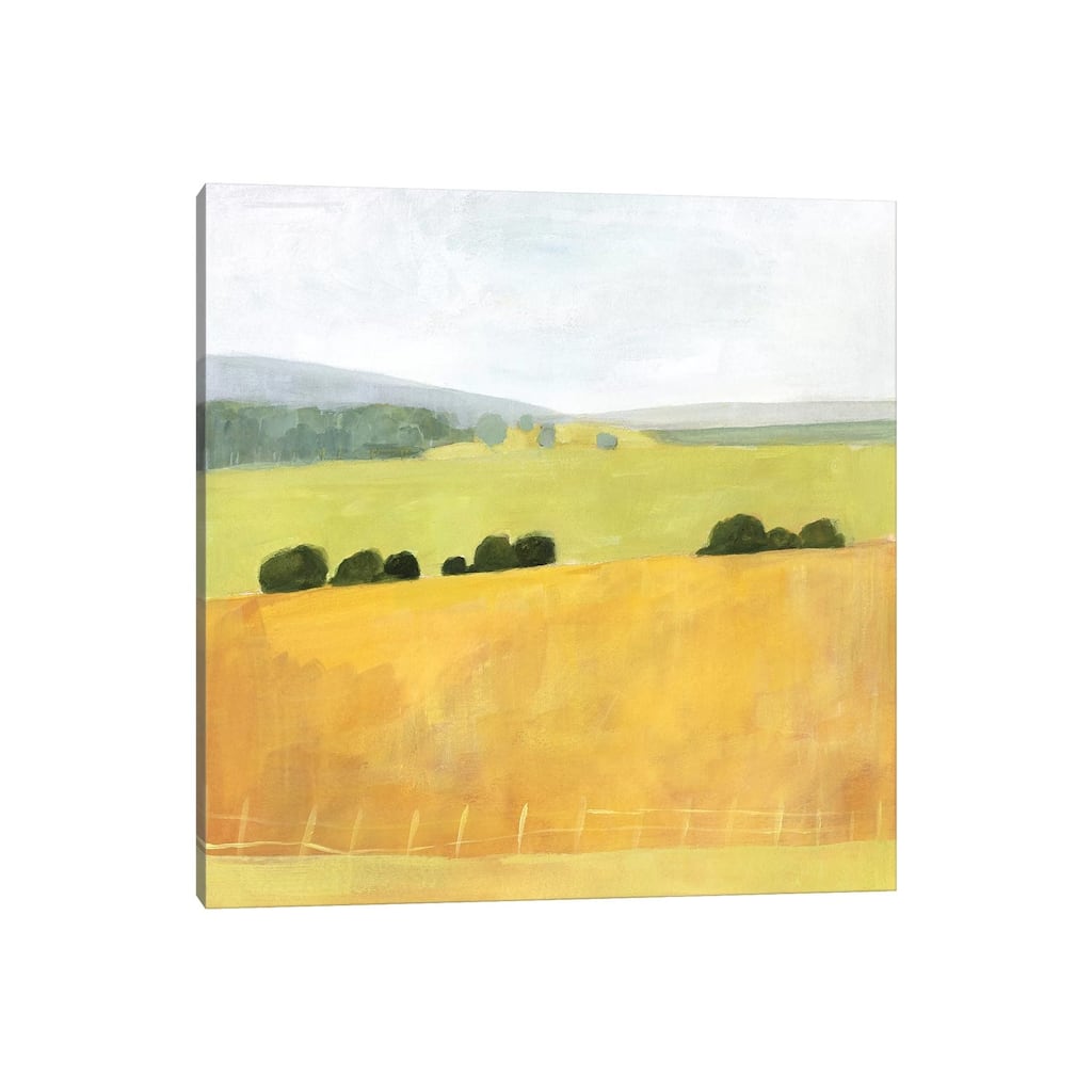 iCanvas "Soft Fieldscape II" by Victoria Borges Canvas Print