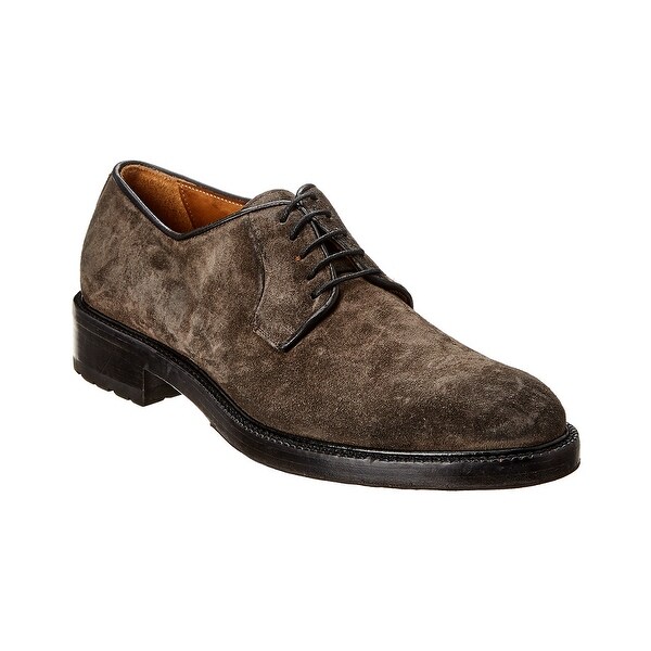 Shop Antonio Maurizi Suede Plain Toe Oxford On Sale