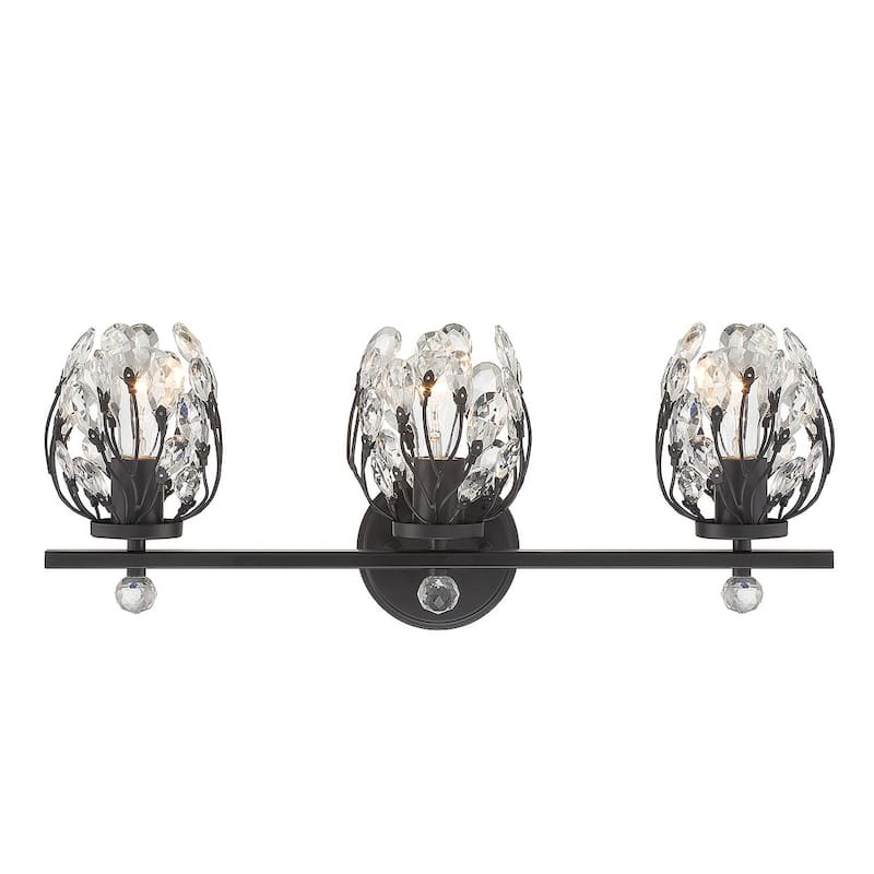 Savoy House 8-6601-3 Moreno 3 Light 24" Wide Vanity Light - Matte Black