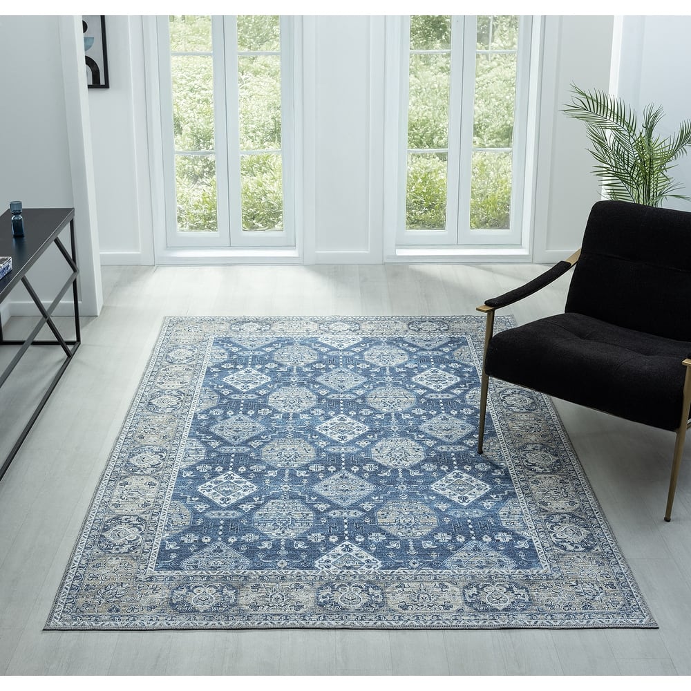 Legacy Imperial Traditional Bordered Washable Area Rug